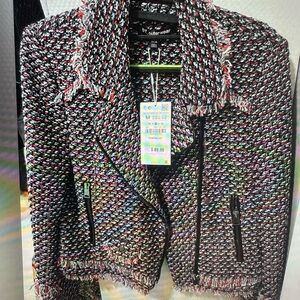 Zara Multicolor Tweed Jacket